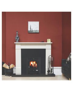 Emma Fireplace and Muckross Insert Cast-iron Stove 4.6kW