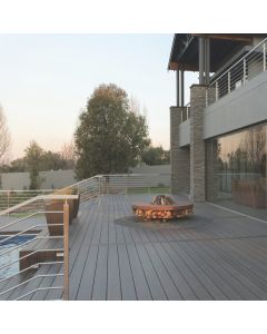 Composite Deck Board UltraShield Silver Grey Naturale 138 x 23 x 3600mm